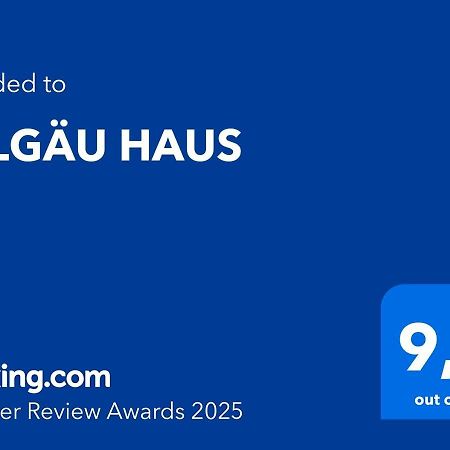 Allgaeu Haus Isny im Allgäu Exterior photo